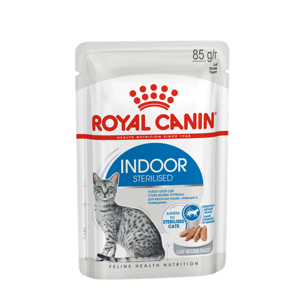 Afbeelding Royal Canin Sterilised Indoor in Gravy - 12 x 85 gram door Petsplace.nl