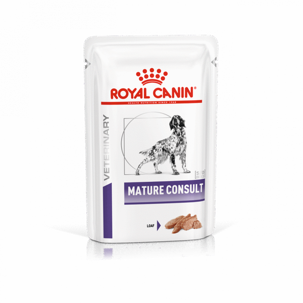 Afbeelding Royal Canin Veterinary Mature Consult Loaf nat hondenvoer 1 tray (12 x 85 gr) door Petsplace.nl