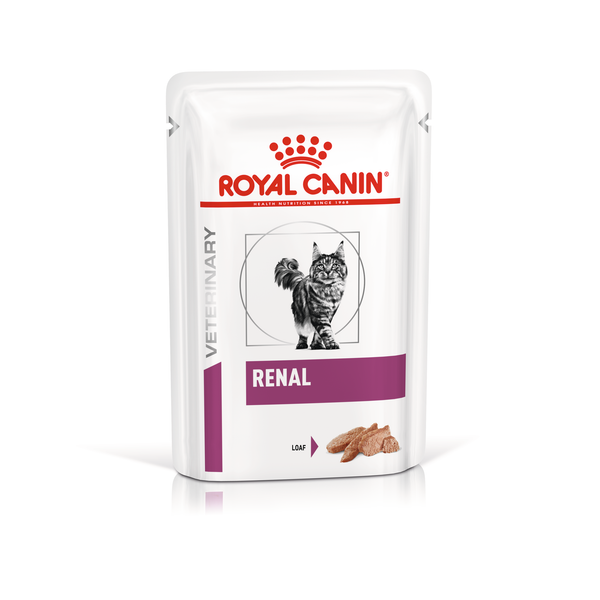 Afbeelding Royal Canin Veterinary Diet Cat Renal Kip Loaf - Kattenvoer - 12 x 85 g door Petsplace.nl