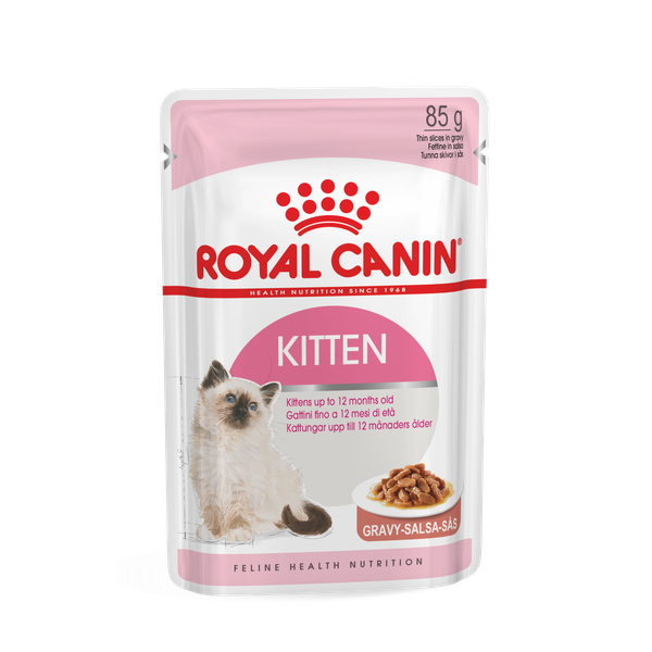 Afbeelding Royal Canin Pouch Kitten kattenvoer In Saus door Petsplace.nl