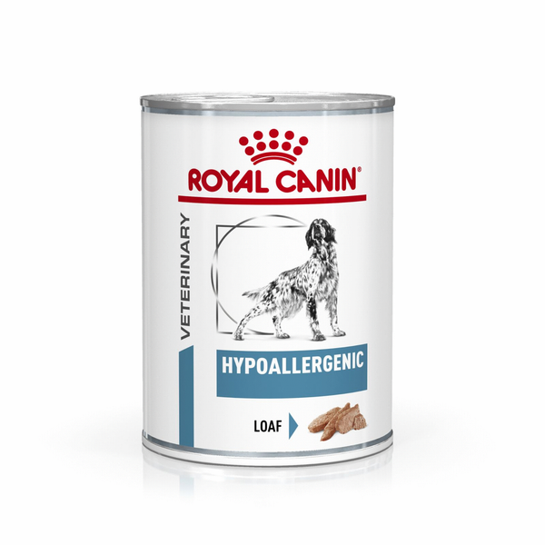 Afbeelding Royal Canin Veterinary Diet Hypoallergenic Blik 12x400gr door Petsplace.nl