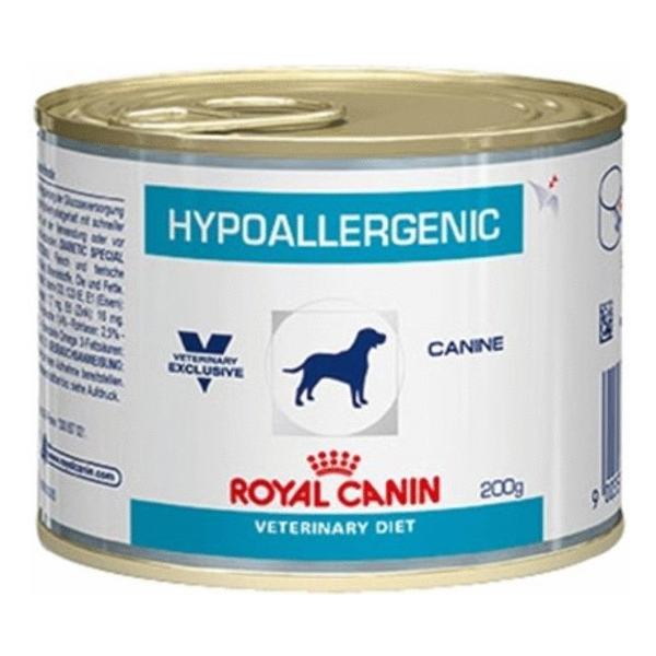 Afbeelding Royal Canin Veterinary Diet Hypoallergenic Blik door Petsplace.nl