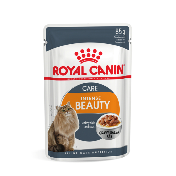 Afbeelding Royal Canin Pouch Intense Beauty kattenvoer In Gelei door Petsplace.nl